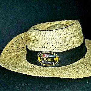 Vintage NASCAR Straw Hat